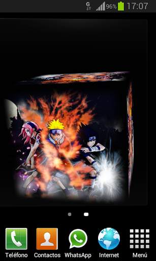 3D Naruto Rasengan LWP screenshot 4