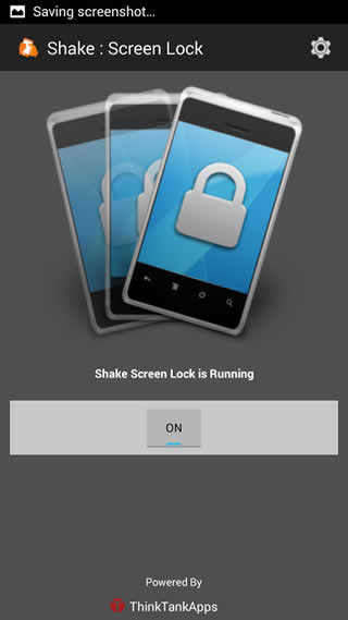Shake : Screen Lock screenshot 1