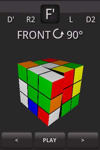 QBot Rubiks Cube Solver screenshot 2