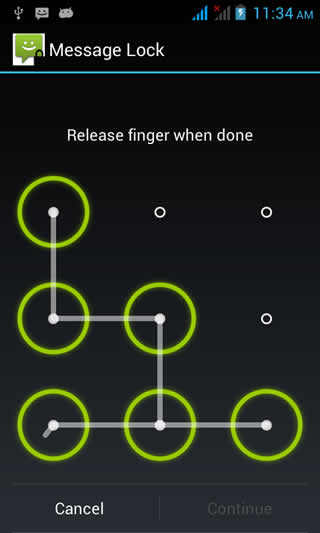 Lock for Messages (SMS Lock) screenshot 2