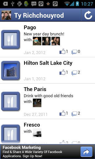 Facebook Group CheckIn screenshot 5