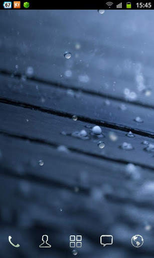 Rain Drop Live HD Wallpaper screenshot 1