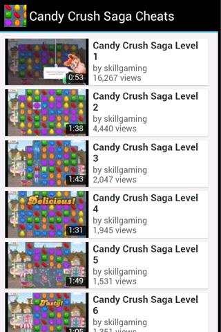 Candy Crush Saga Cheats &amp; Tips screenshot 2