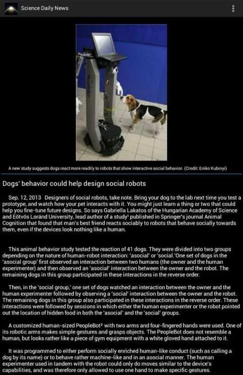 Science Daily News screenshot 3