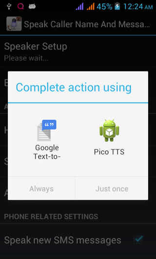 Speak Caller Name And Message screenshot 4