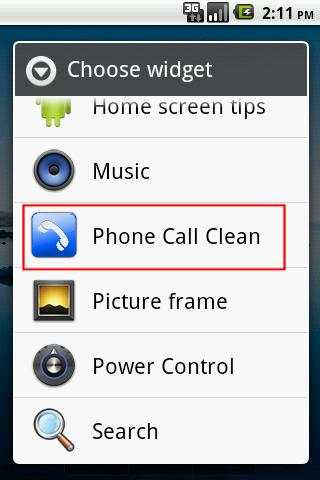 Phone Call Clean/Backup Pro screenshot 1