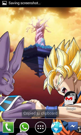 Dragon Ball Z Battle Wallpaper 2 تصوير الشاشة