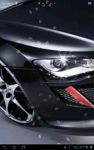 Racing Cars Live Wallpaper screenshot 3