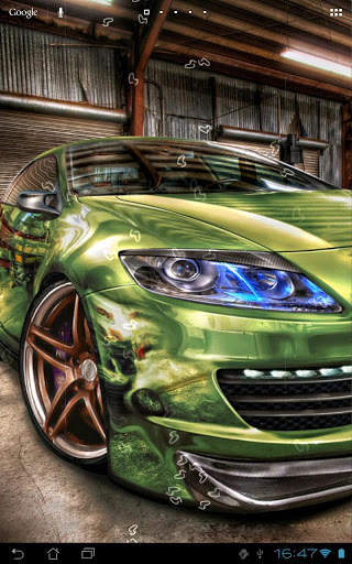 Racing Cars Live Wallpaper screenshot 4