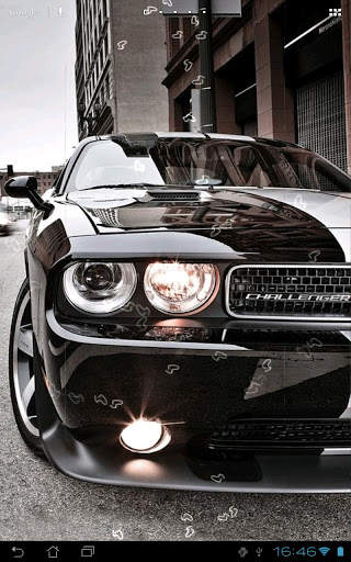 Racing Cars Live Wallpaper screenshot 1