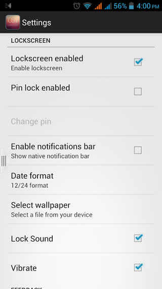 iOS 7 Style Lockscreen screenshot 3