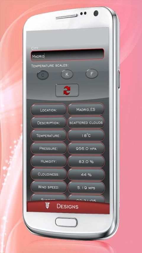 Transparent Clock and Weather screenshot 6