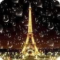 Rainy Paris Live Wallpaper PRO