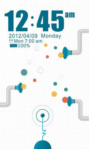 Pobbo GO Locker Theme скриншот 1