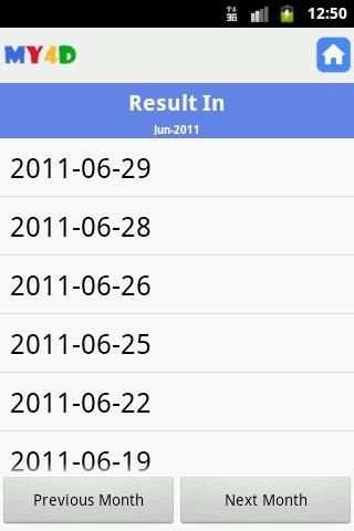 MY 4D Result screenshot 2