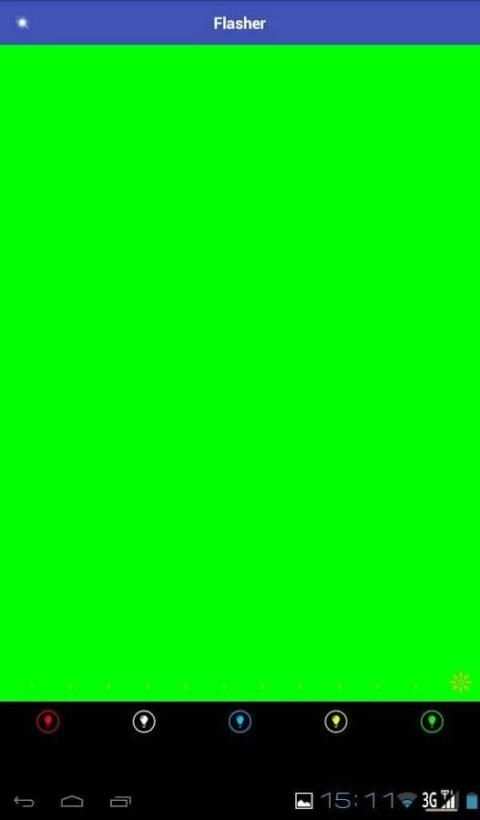 Screen Flashlight 1 Click скриншот 3