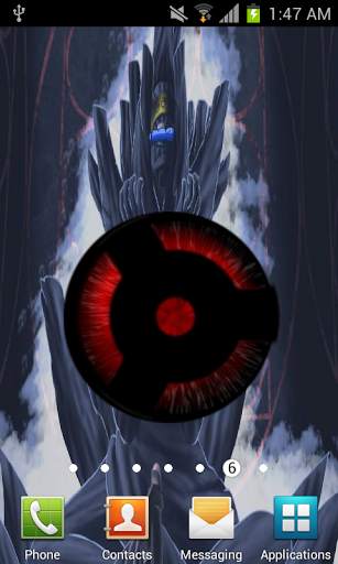 Sharingan Live Wallpaper скриншот 3