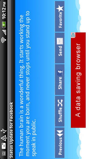 Status Update for Facebook screenshot 2