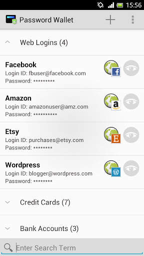 Password Wallet - Pwd Manager 2 تصوير الشاشة