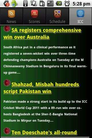 Cricket News &amp; Updates screenshot 3