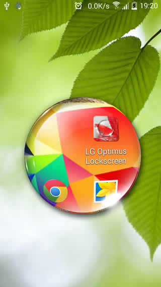 LG Optimus Lockscreen screenshot 3