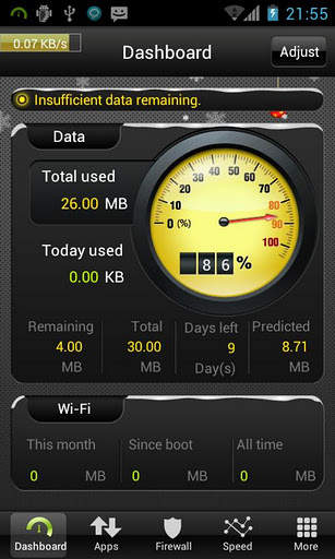 Data Usage Defender screenshot 2