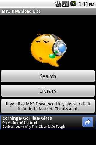 MP3 Download Lite screenshot 1