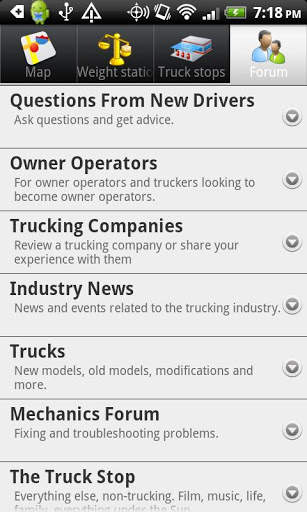 Geo Trucker - truck stops screenshot 4