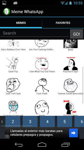 Meme WhatsApp screenshot 1