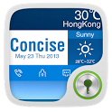 Concise GO Locker Theme icon