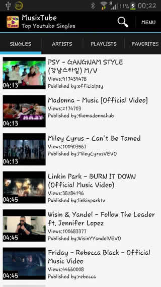 MusixTube - Best YouTube Music screenshot 1
