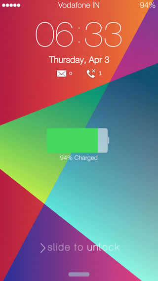 iOS 7 Best Lockscreen screenshot 1