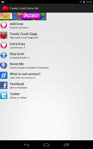 ♥ Candy Crush Extra Lives ♥ screenshot 3