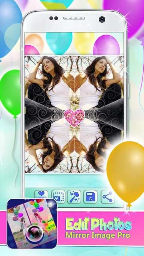 Efek cermin mengedit gambar screenshot 4