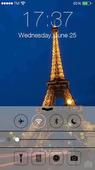 iOS 7 Lockscreen HD screenshot 3