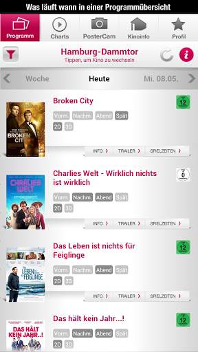 CinemaxX screenshot 1