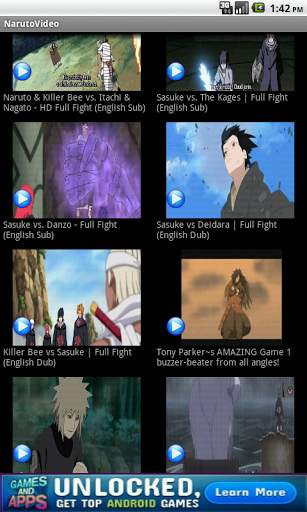 Naruto Video screenshot 2