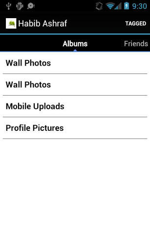 Facebook Albums screenshot 1
