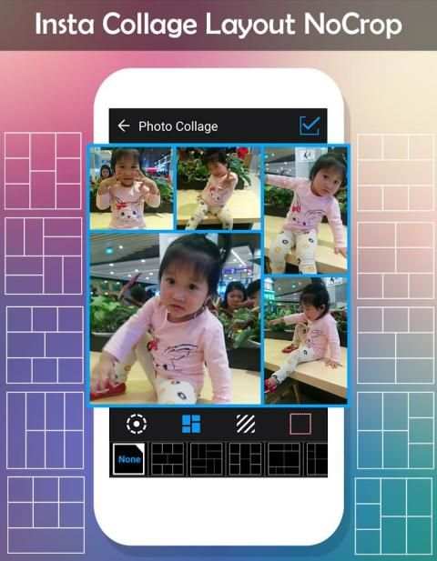 Insta Collage Layout Editor screenshot 2