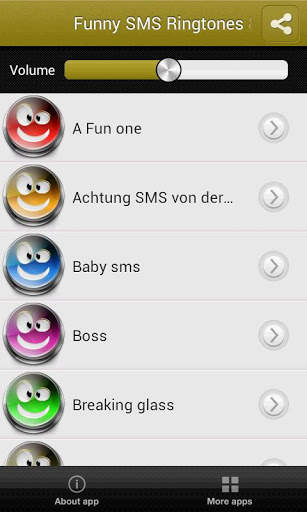 Funny SMS Ringtones &amp; Sounds screenshot 2