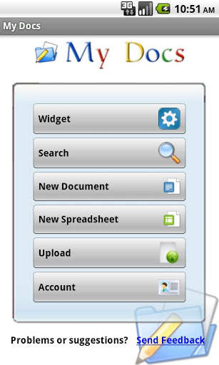 My Docs - Google Docs screenshot 1