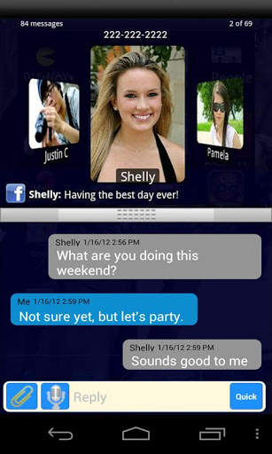 PicDial: Social Photo SMS screenshot 3