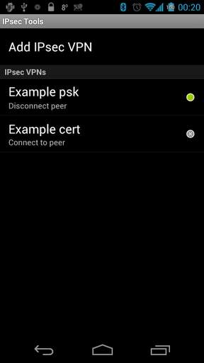 Advanced IPsec VPN screenshot 1