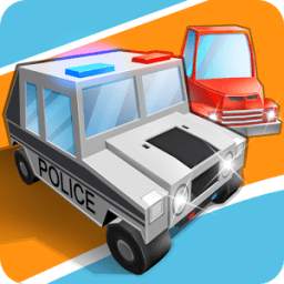 Blocky Cop Pursuit Terrorist