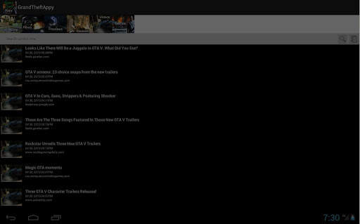 GrandTheftAppy GTA News screenshot 2
