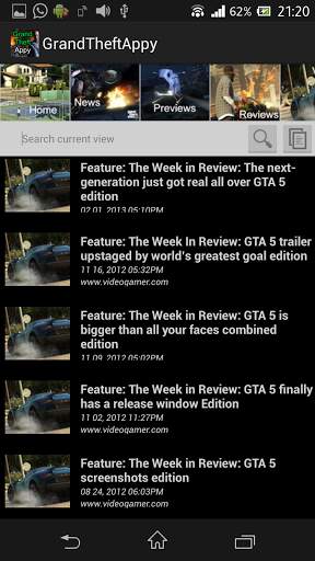 GrandTheftAppy GTA News screenshot 5
