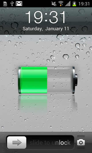 iPhone 5s Lock Screen screenshot 3