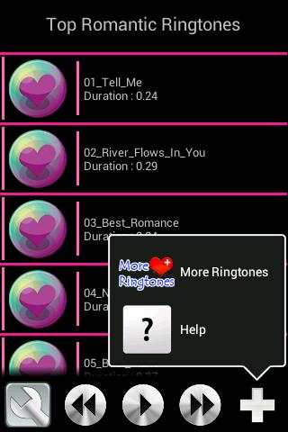 Top Romantic Ringtones screenshot 3