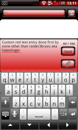 Bravo V3 Skin HTC Sense 3.0 4 تصوير الشاشة