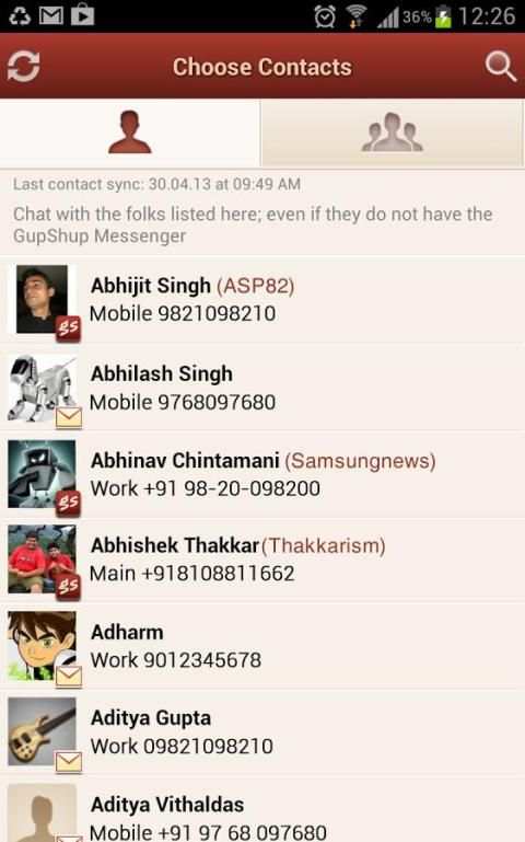 GupShup Messenger screenshot 4